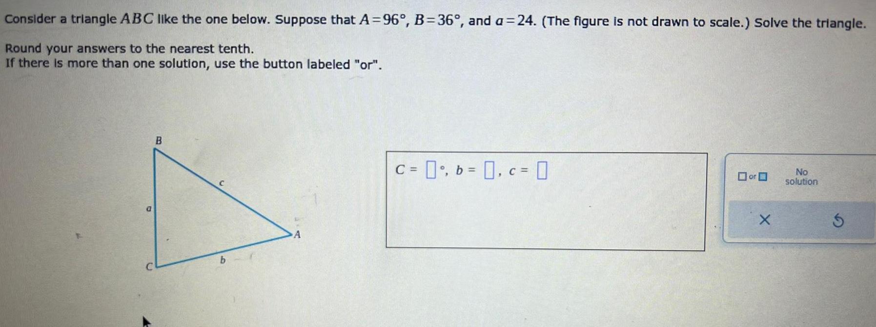  Consider a triangle ABC like the one below Suppose that A