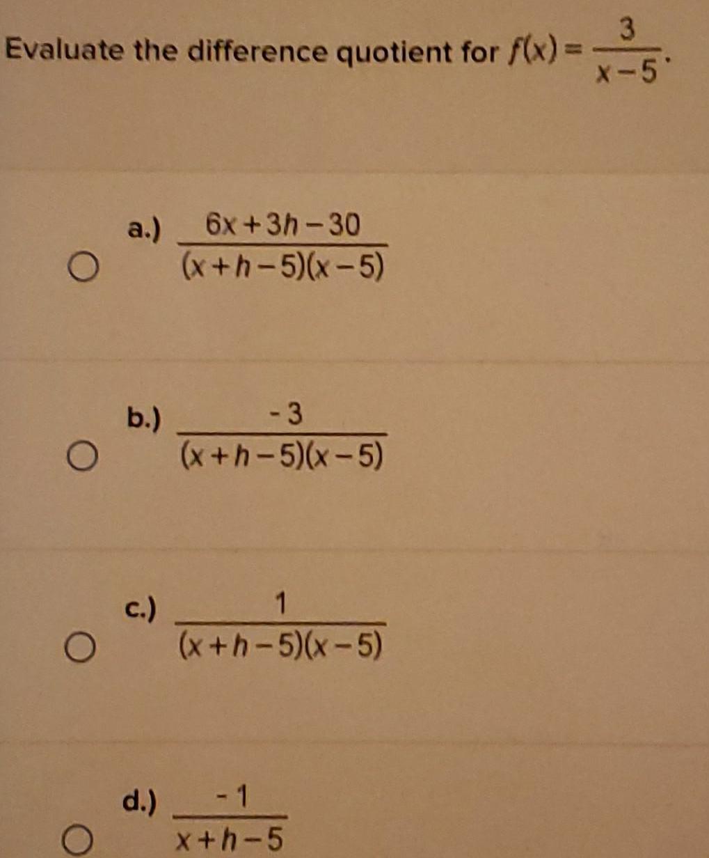 a 6x 3h 30 x h 5 x 5 b d 3