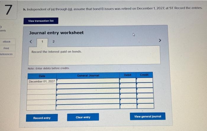 June 1, 2020 , Journal entry worksheet Record the sale of bonds