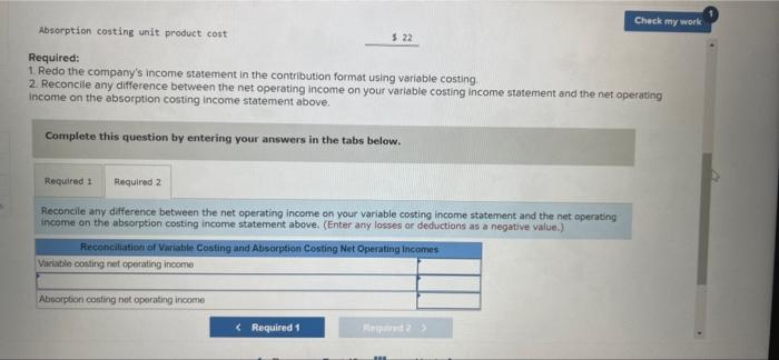 statement for the year follows Whitman Company Income Statement Sales (42,000 units