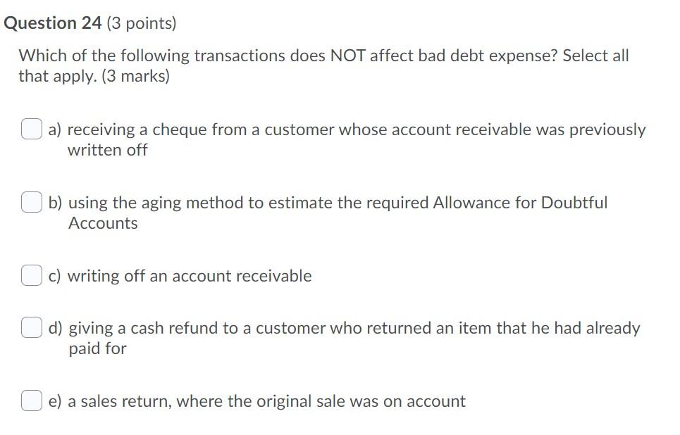 Question 16 (1 point) Dupont Inc. purchases inventory FOB shipping point on
