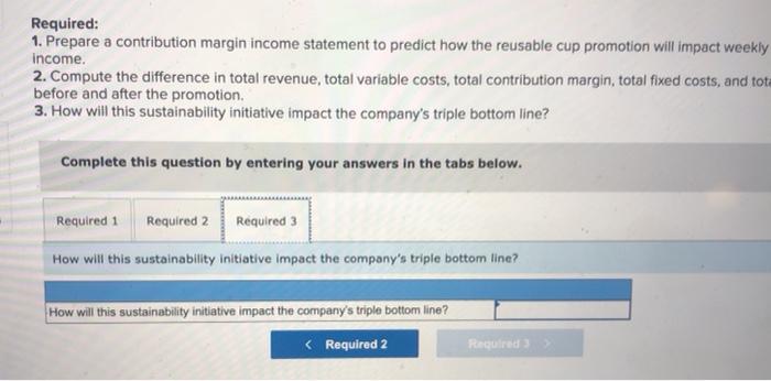 with the cup to buy a cup of coffee. Each week Starcups