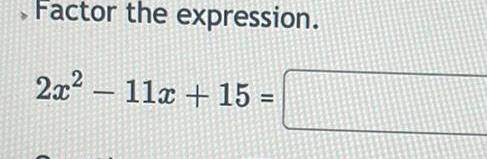 actor t e expression. 2c2 Ilc + 15 =