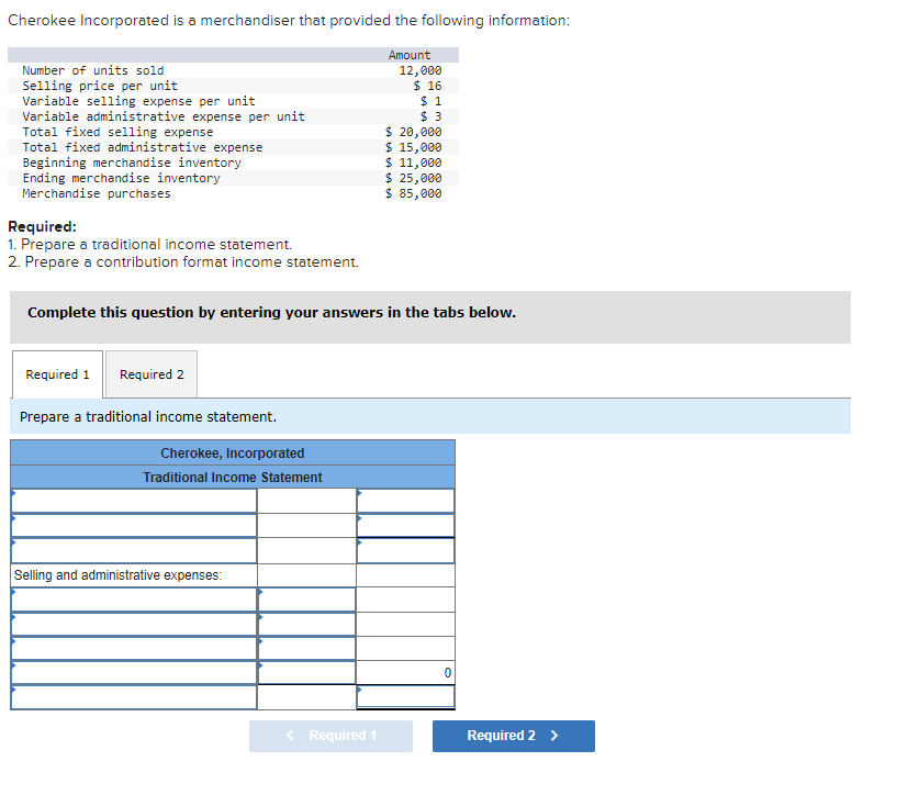  req 1 and 2 Cherokee Incorporated is a merchandiser that provided