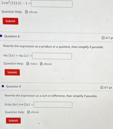 Rewrite the expression as a product or a quotient then simplify if