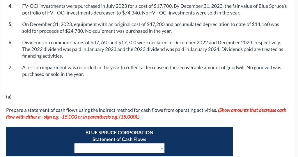 , was $22,420. 2. In March 2023, a plot of land was