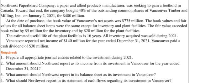 and allied products manufacturer, was seeking to gain a foothold in Canada.