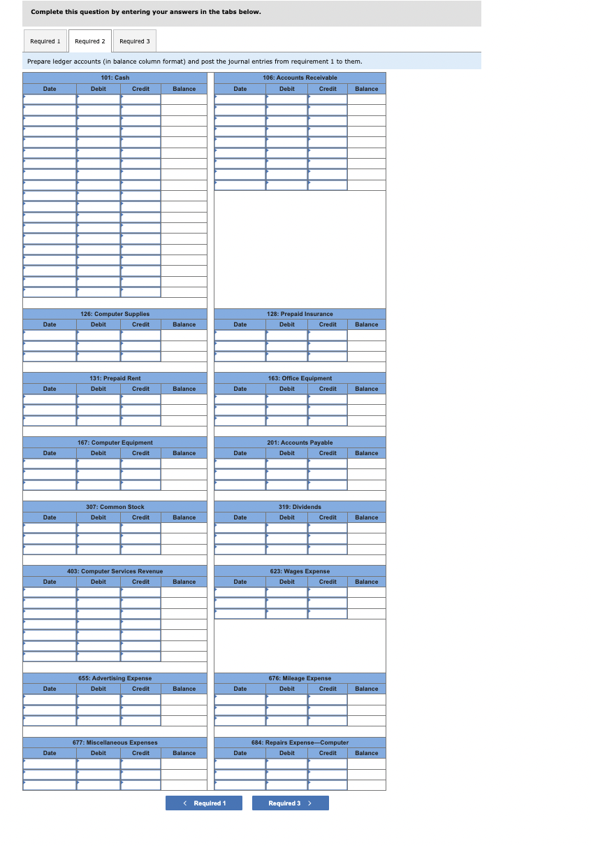 consulting October 1 S. Rey invested $49,000 cash, a $23,000 computer system,