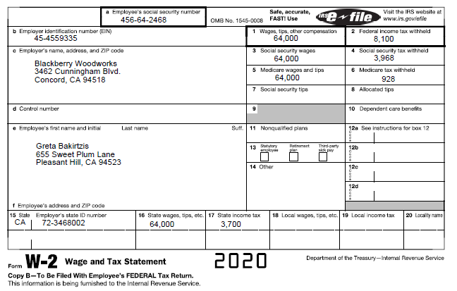 estimated tax (but they paid no estimated tax for 2020). Nestor and