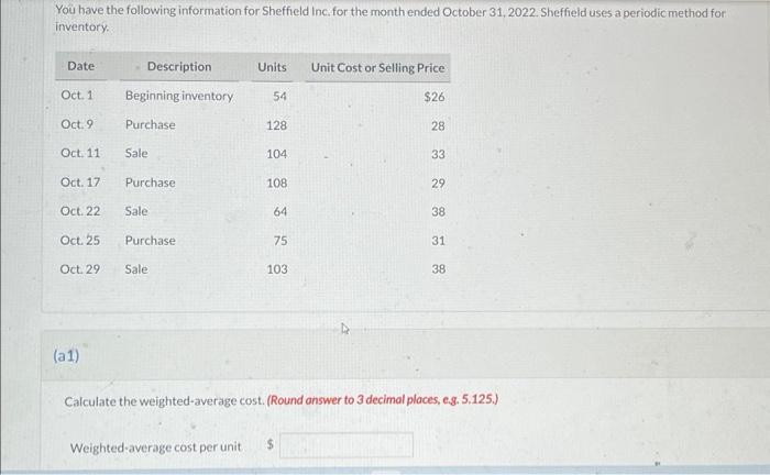 to Blue Spruce's beginning inventory and purchases of EZslide snowboards during September.