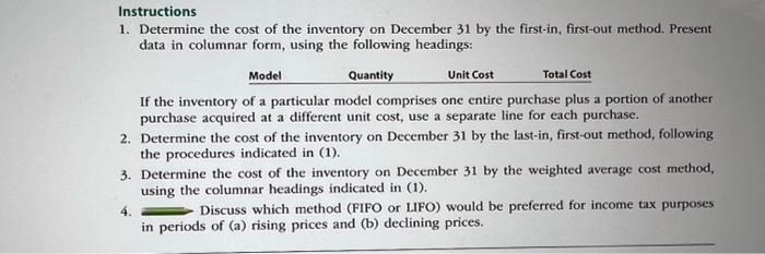 Obj. 2, 4 Dymac Appliances uses the periodic inventory system. Details regarding
