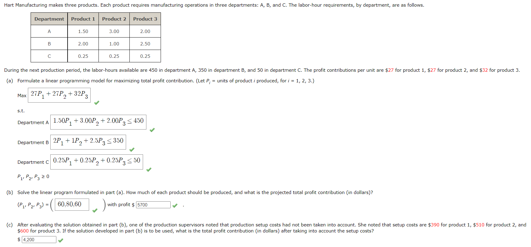 Please I just need help with E. But use my answers