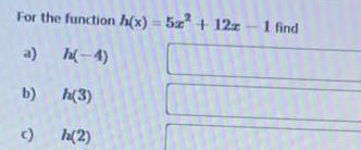 the Iurution Nx) -V find a) b)