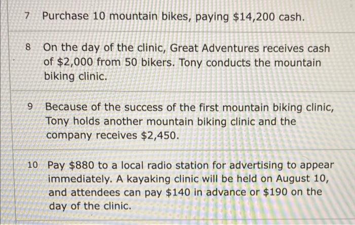 They begin by offering clinics for basic outdoor activities such as mountain