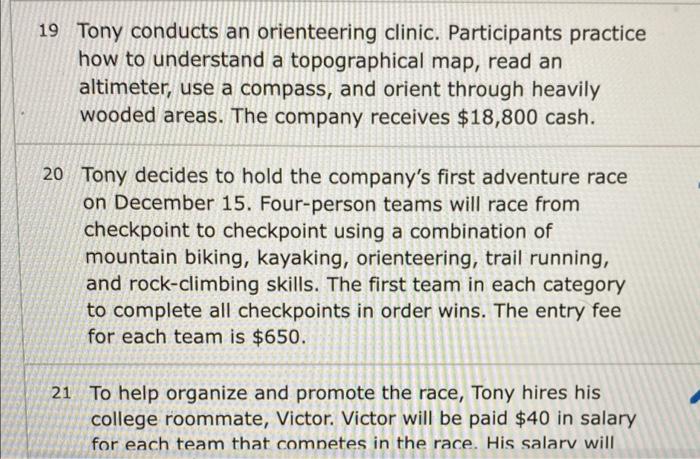 checkpoint to the next using a combination of kayaking, mountain biking, orienteering.