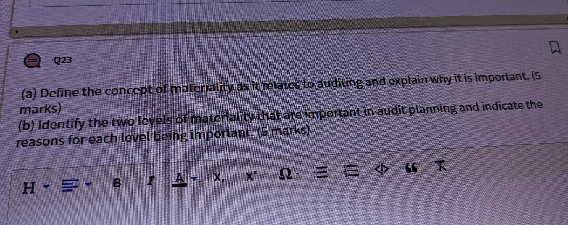q23, please please help me thank you (a) Define the concept