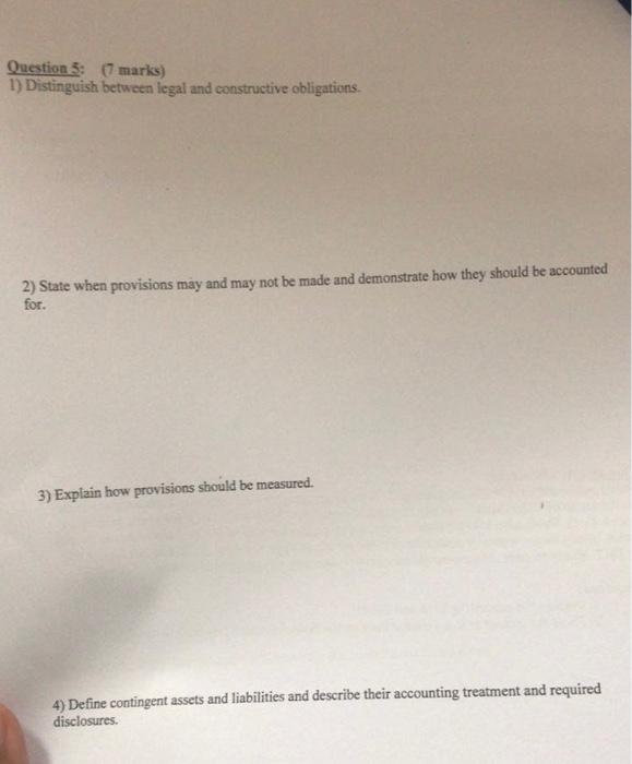 2) State when provisions may and may not be made and demonstrate
