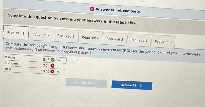 the events described, and then compute the new ROI figure. Consider each