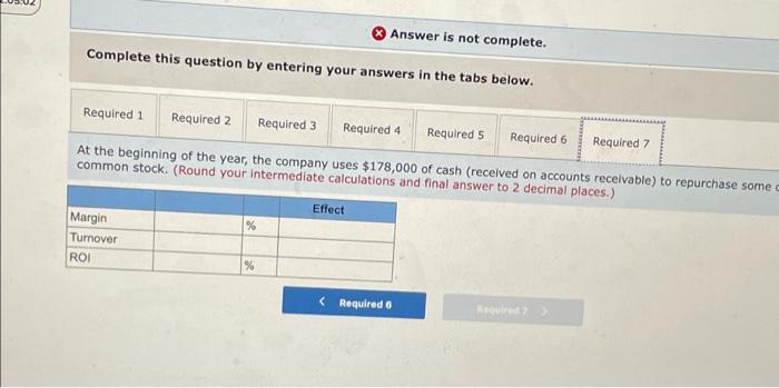 average operating assets by $122,000. Sales remain unchanged. The new, more efficient