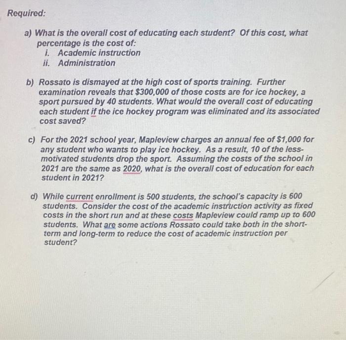 group has its own assistant principal, and there is one principal, Wanda