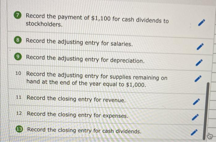 of $8,700 from 2020 (prior year). 5. September 25 Pay repairs and