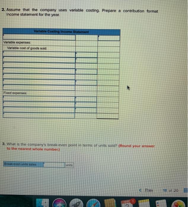 Units sold Units in ending inventory 22,600 20,300 2,300 $ 10 12