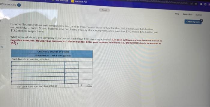 sold investments, and, and its own common stock for $20 million $152