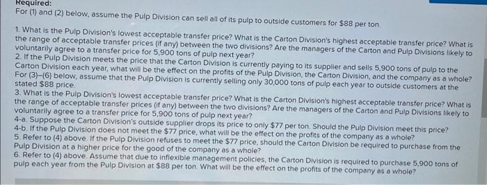 manufactures wood pulp for use in the production of various paper goods.