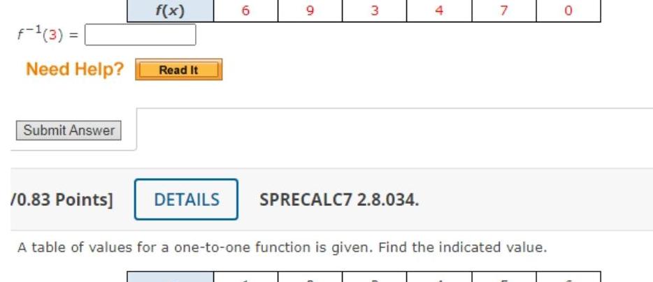 Read It DETAILS 6 9 3 SPRECALC7 2 8 034 4 7