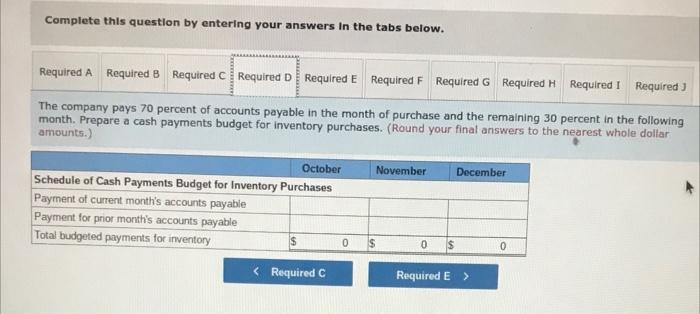 Zachary Company is a retail company that specializes in selling outdoor camping