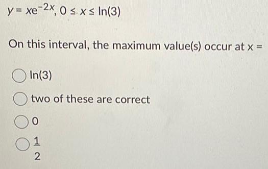 at x = O In(3) C) two of these are correct 01