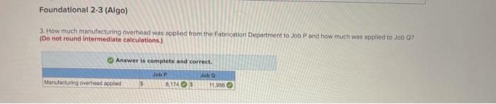 Molding Department Fabrication Department Predetermined Overhead Rato $ 5.40 per MH $
