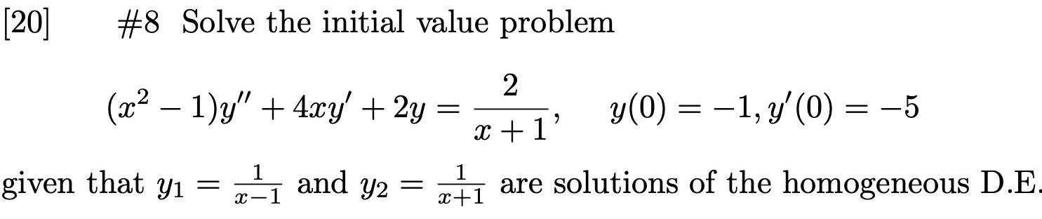 2y 1 and y y2 given that y x 1 2 x