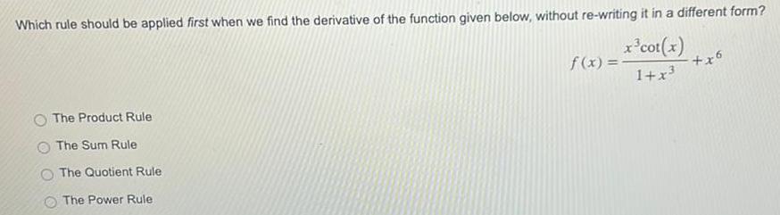 of the function given below without re writing it in a different