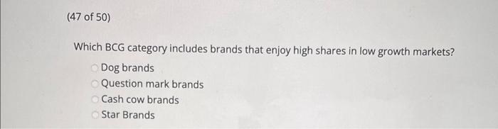 False wants Marketing problems are inventoried items that are core to one's