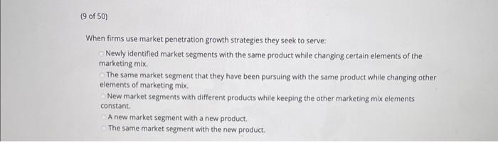 category. None of the above Statement A: Many products feature a substantial