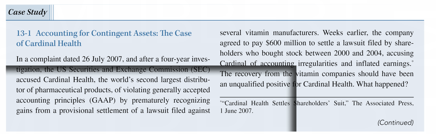 justification that could be given for deducting the expected litigation gain from