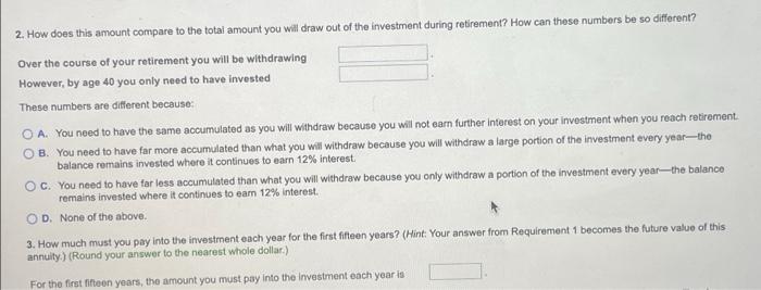 live to age 80). You plan to save for retirement by making