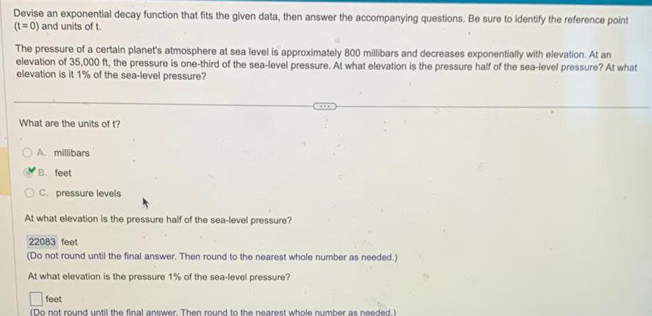 answer the accompanying questions Be sure to identify the reference point t