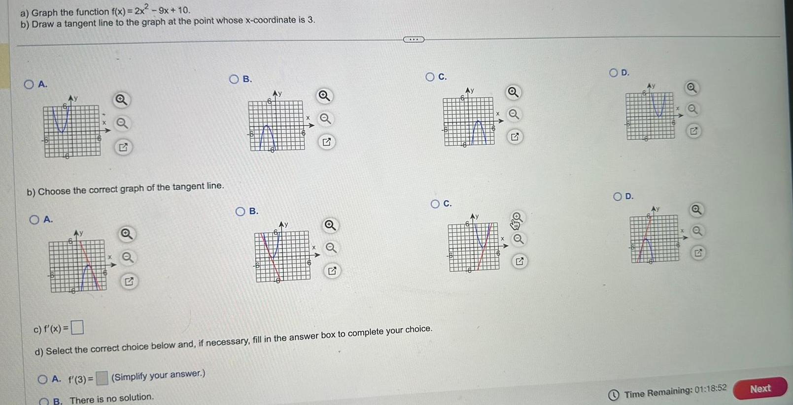  a Graph the function f x 2x 9x 10 b Draw