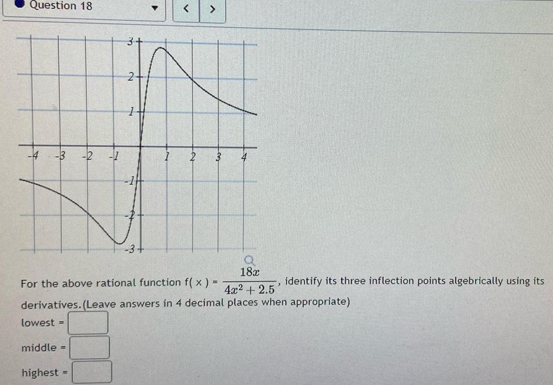  Question 18 4 3 2 middle 2 highest 2 7 1
