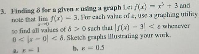 3 Finding for a given e using a graph Let f