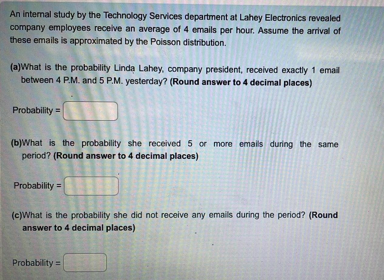  An internal study by the Technology Services department at Lahey Electronics