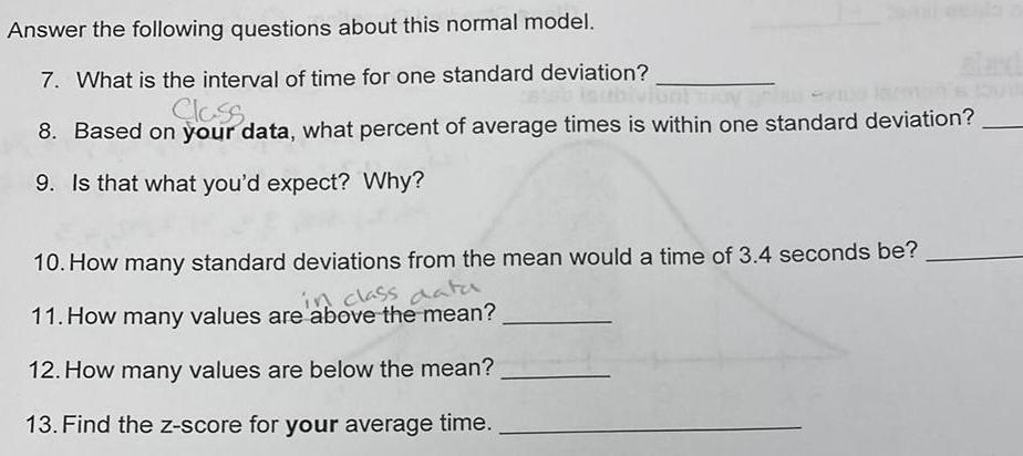 Answer the following questions about this normal model 7 What is