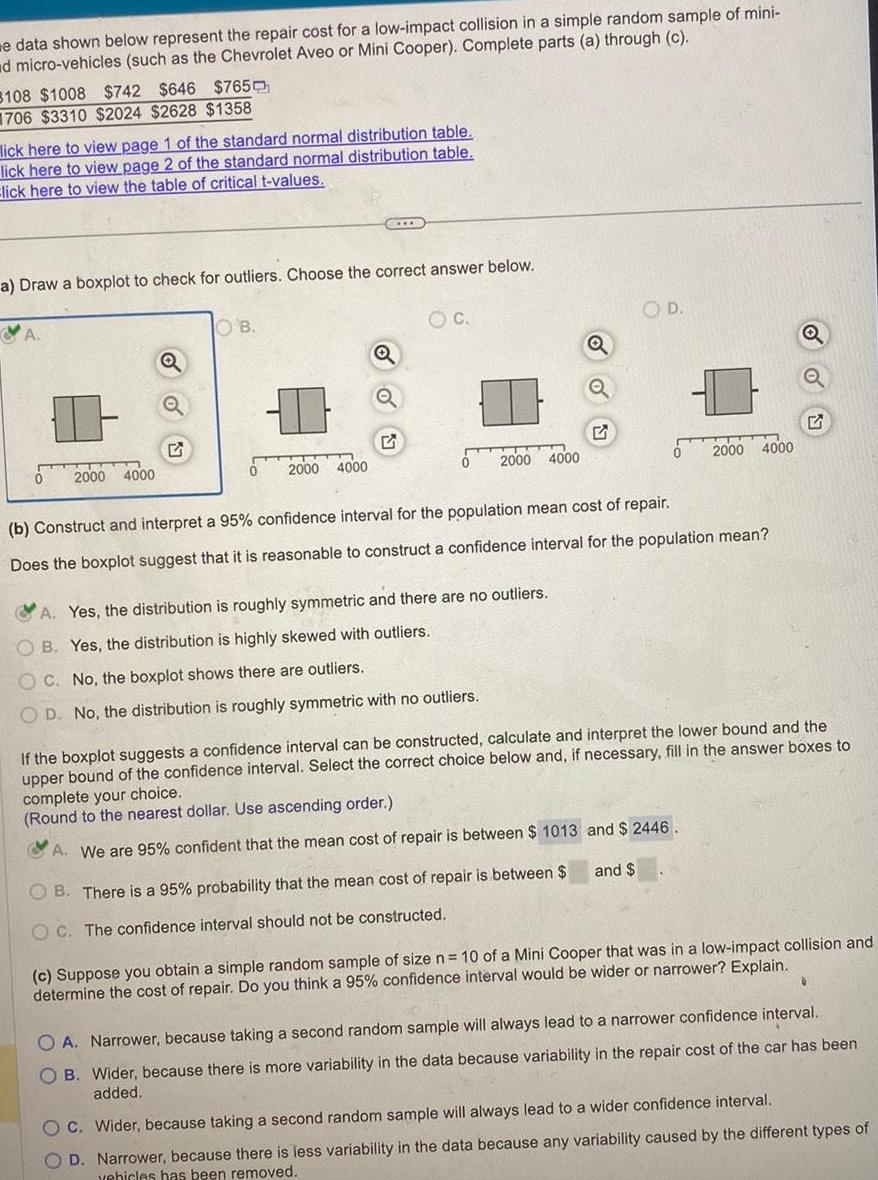 impact collision in a simple random sample of mini ad micro vehicles