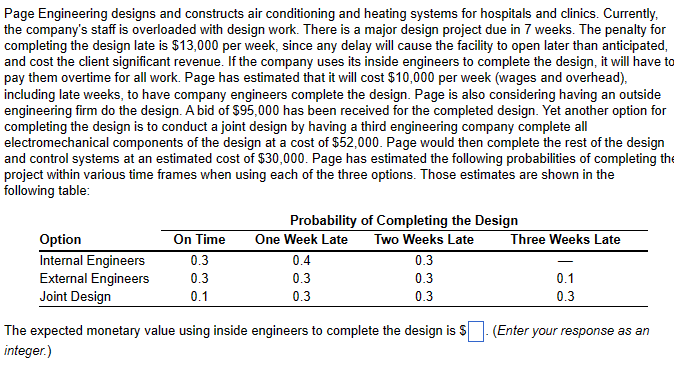 Page Engineering designs and constructs air conditioning and heating systems for