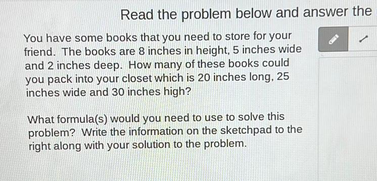 that you need to store for your friend The books are 8