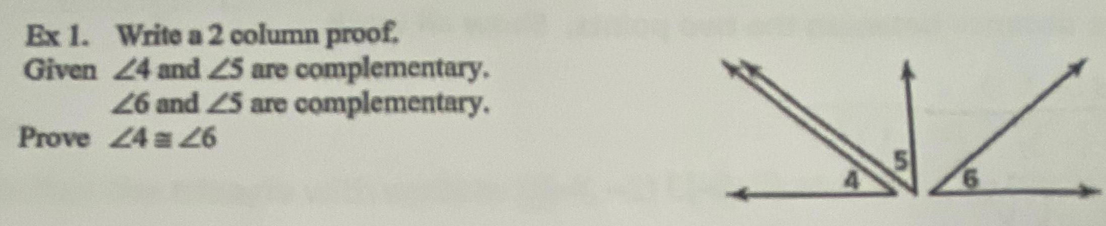 are complementary 26 and 25 are complementary Prove 24 a 26 X