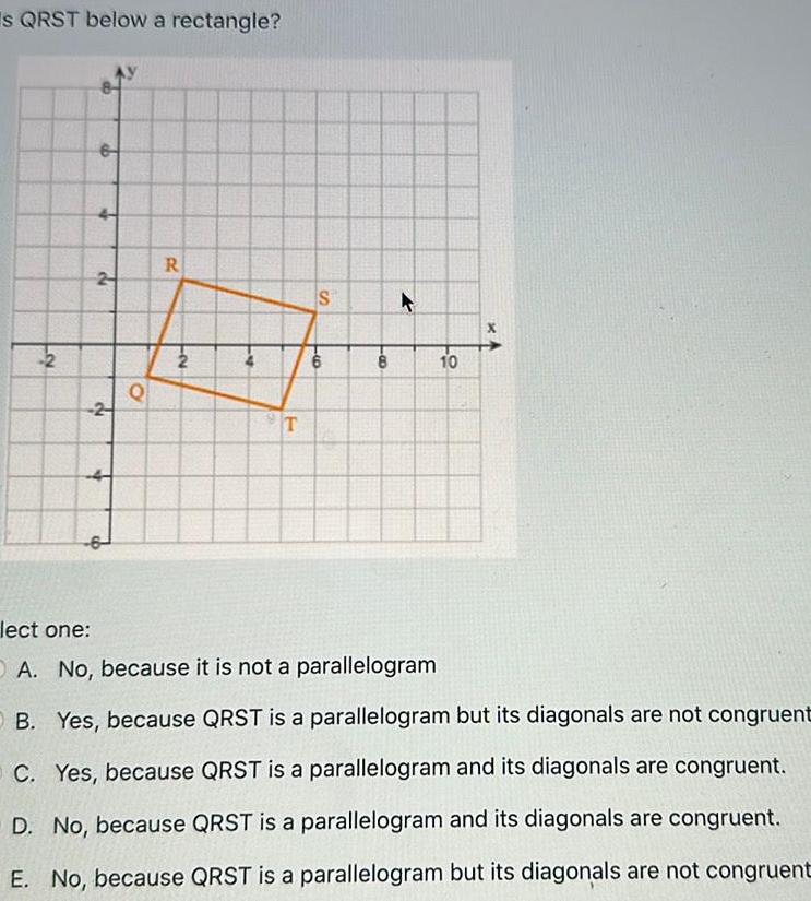 s QRST below a rectangle 2 6 2 2 6 R