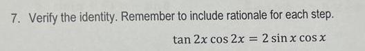 tan 2x cos 2x 2 sin x cos x